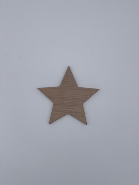 Flat Wood Ornaments