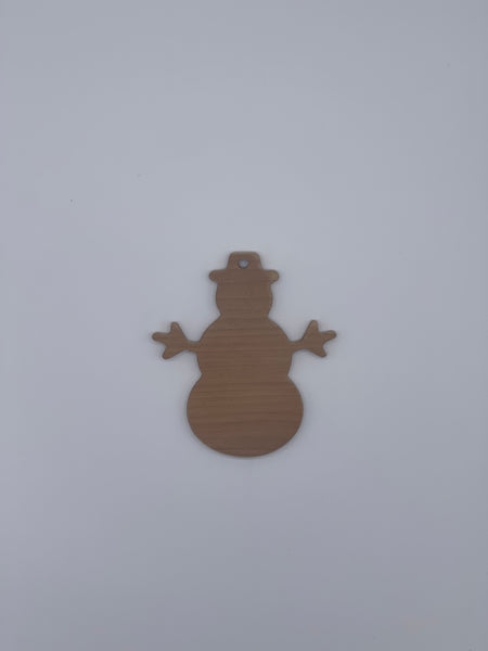 Flat Wood Ornaments