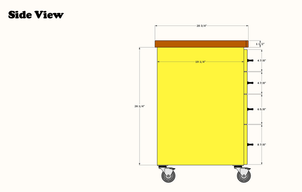 Lathe Stand/Cabinet Build Plan PDF