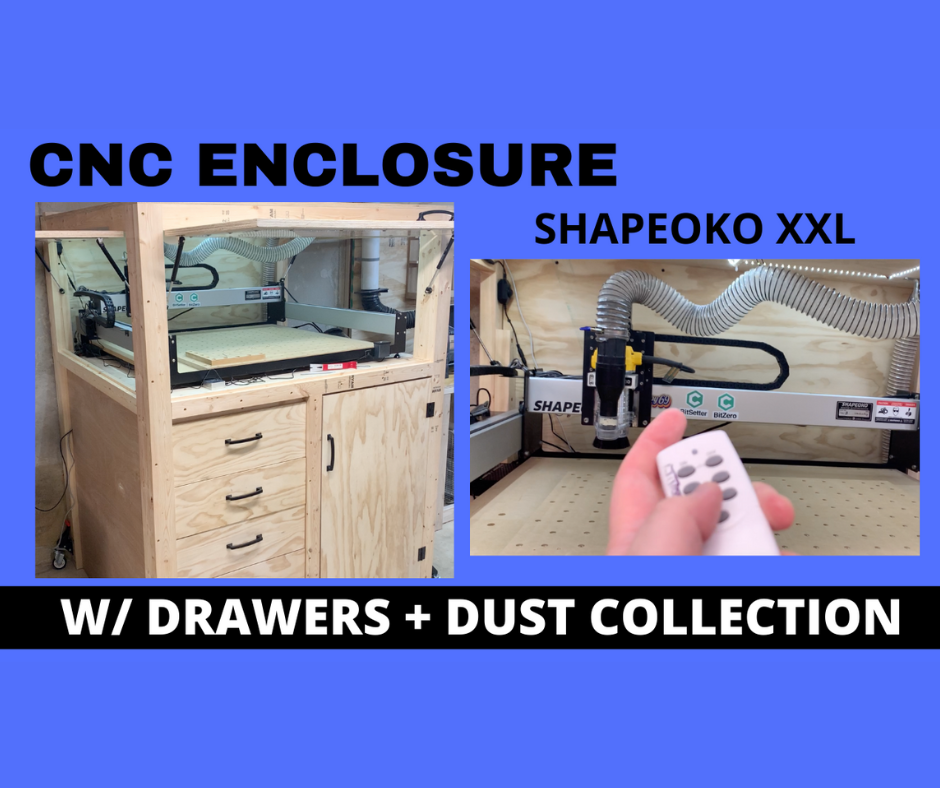 Shapeoko 3 XXL Enclosure Build Plan (Exact Fit, No Extra Gap)