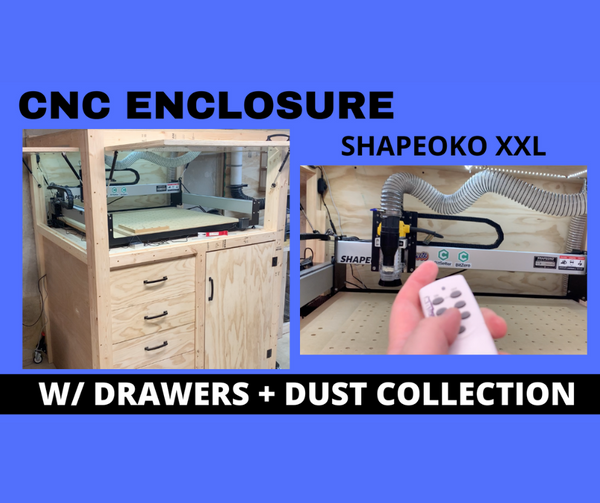 Shapeoko 3 XXL Enclosure Build Plan (Exact Fit, No Extra Gap)