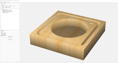 Cigar Ash Tray CNC Design File